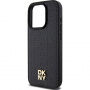 DKNY Repeat Pattern Stack Logo калъф с MagSafe за iPhone 15 Pro Max - черен