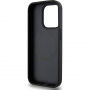 DKNY Repeat Pattern Stack Logo калъф с MagSafe за iPhone 15 Pro Max - черен