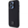 DKNY Stack Logo калъф с MagSafe за iPhone 15 Pro - черен