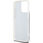 DKNY Liquid Glitter Arch Logo калъф за iPhone 13 Pro Max - черен
