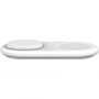 BELKIN BOOST CHARGE PRO Qi2 2v1 магнитна подложка за зареждане за iPhone / AirPods - бял