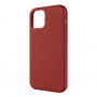 FIXED MagLeather кожен калъф с MagSafe за iPhone 12 / 12 Pro - червен