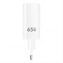Tactical FlashBang GaN захранващ адаптер 65W 2x USB-C / USB-A за iPhone / iPad / MacBook / AirPods - бял