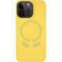 Tactical Aramid Industrial Limited Edition калъф с мотив въглеродни влакна и MagSafe за iPhone 14 Pro Max - жълт