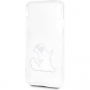 Karl Lagerfeld Fun Choupette No Rope Hard Case кейс за iPhone XS Max - прозрачен
