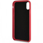 Guess PU Leather Case Triangle кейс за iPhone XR - червена