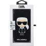 Karl Lagerfeld Ikonik Book калъф за iPhone XR - черна