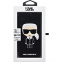 Karl Lagerfeld Ikonik Book калъф за iPhone XS Max - черна
