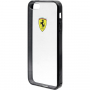 Ferrari Racing TPU калъф за iPhone 5 / 5S / SE (2016) - черна