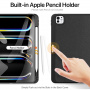 DUX DUCIS Domo калъф с място за Apple Pencil и функция заспиване за iPad Pro 11" (2024/2025) - черно