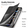 DUX DUCIS Domo калъф с място за Apple Pencil и функция заспиване за iPad Pro 11" (2024/2025) - черно