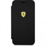 Ferrari Tyres Daphne Book калъф за iPhone X / XS - черна