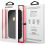 Ferrari Tyres Daphne Book калъф за iPhone X / XS - черна