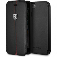 Ferrari Heritage Book калъф за iPhone 7 / 8 - черна