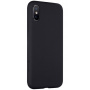 Tactical Velvet Smoothie силиконов калъф за iPhone XR - черен