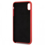 Ferrari Off Track Silicone case кейс за iPhone XS Max - червена