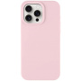 Tactical Velvet Smoothie силиконов калъф за iPhone 15 Pro Max - светлорозов