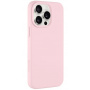Tactical Velvet Smoothie силиконов калъф за iPhone 15 Pro Max - светлорозов