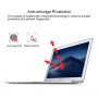 Защитно фолио със сребърна рамка за MacBook Air 11" (A1370 / A1465)
