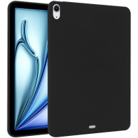 Матов калъф от мека пластмаса за iPad Air 11" (2024-2026) - черен