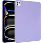Матов калъф от мека пластмаса за iPad Pro 11" (2024/2025) - виолетов