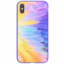 NILLKIN Ombre кейс за iPhone XS Max - лилава