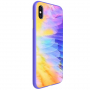 NILLKIN Ombre кейс за iPhone XS Max - лилава