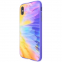 NILLKIN Ombre кейс за iPhone XS Max - лилава