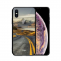 NXE кейс със стъклена задна страна за iPhone XS Max - път