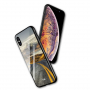 NXE кейс със стъклена задна страна за iPhone XS Max - път
