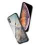 NXE кейс със стъклена задна страна за iPhone XS Max - планини