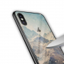 NXE кейс със стъклена задна страна за iPhone XS Max - планини