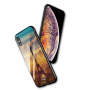 NXE кейс със стъклена задна страна за iPhone XS Max - Айфеловата кула