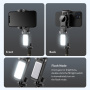 Q18 Многофункционален селфи Bluetooth Gimbal стик със стабилизатор и проследяване на движението за iPhone - черна