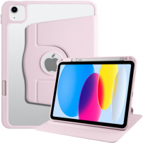 Въртящ се калъф 360° с място за Apple Pencil за iPad Air 11" (2024-2026) - розово