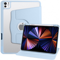 Въртящ се калъф 360° с място за Apple Pencil за iPad Pro 11" (2024/2025) - синьо