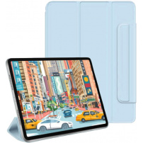 Магнитен калъф с магнитно затваряне за iPad Air 11" (2024-2026) - синьо