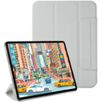 Магнитен калъф с магнитно затваряне за iPad Air 11" (2024-2026) - сиво