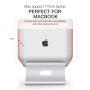 Bestand алуминиева стойка за MacBook - сребърна