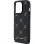 Калъф Karl Lagerfeld Karl Heads Pattern с MagSafe за iPhone 14 Pro Max - черен