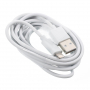 OPSO lightning кабел за синхронизиране и зареждане с MFi сертификат за Apple iPhone / iPad / iPod - бял - 2m