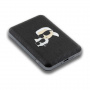Karl Lagerfeld Embossed K&CH Heads външна батерия MagSafe с порт USB-C - 5 000 mAh - черна