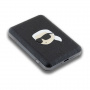 Karl Lagerfeld Embossed Karl Head външна батерия MagSafe с порт USB-C - 5 000 mAh - черна