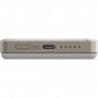 ENERGEA AluPac Air външна батерия MagSafe с порт USB-C - 10 000 mAh - бежов