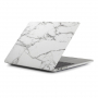 Матово покритие за MacBook Air 13" (A1932 / A2179 / A2337) - бял мрамор