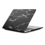 Матово покритие за MacBook Air 13" (A1932 / A2179 / A2337) - черен мрамор