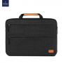 Мултифункционална чанта със стойка за MacBook 12" - черна