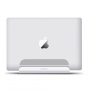 BESTAND 2в1 вертикална стойка за MacBook и iPad - сребърна