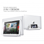 BESTAND 2в1 вертикална стойка за MacBook и iPad - сребърна