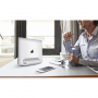 BESTAND 2в1 вертикална стойка за MacBook и iPad - сребърна